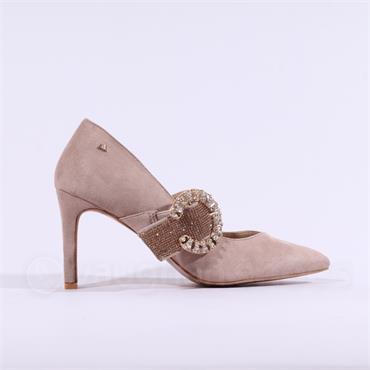 Una Healy Feels So Good Band Buckle Heel - Taupe